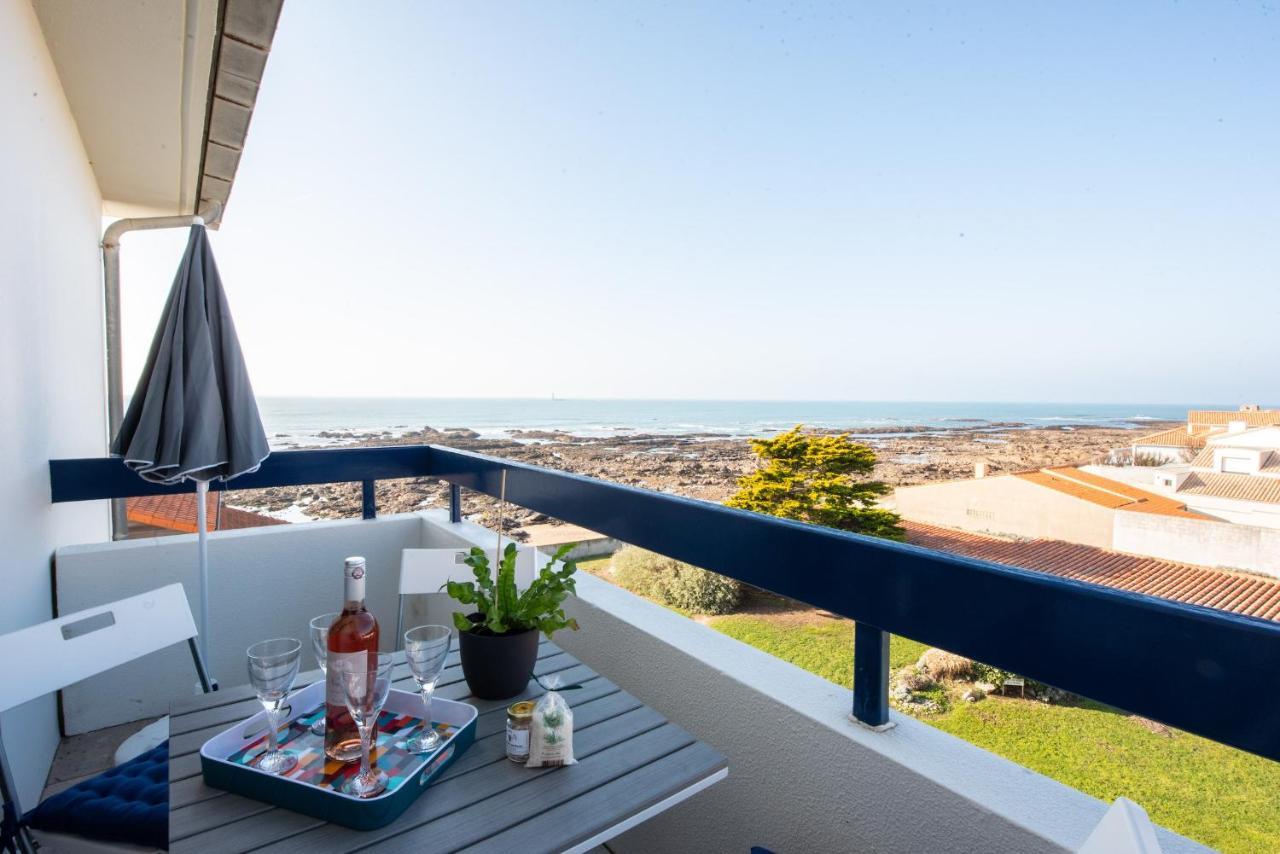Vue Mer ! Appartement Pour 4 莱萨布勒-多洛讷 外观 照片