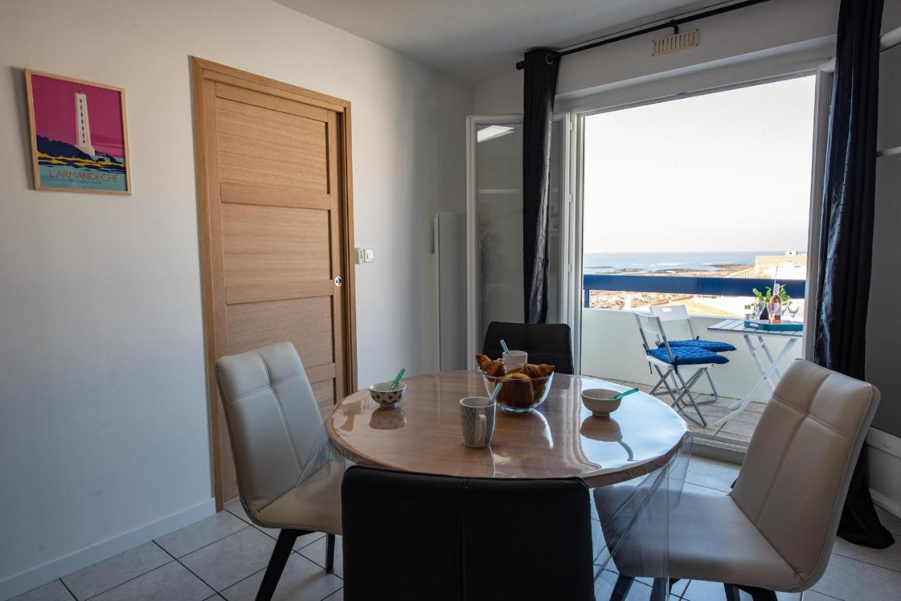 Vue Mer ! Appartement Pour 4 莱萨布勒-多洛讷 外观 照片